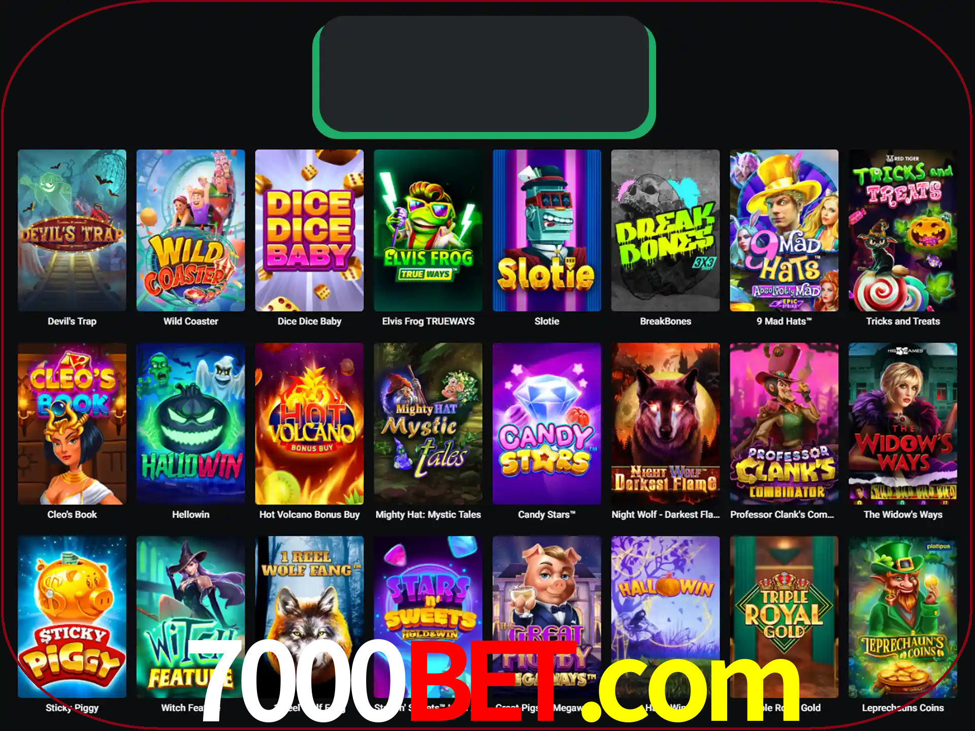 Procure por seus amados jogos de slot.